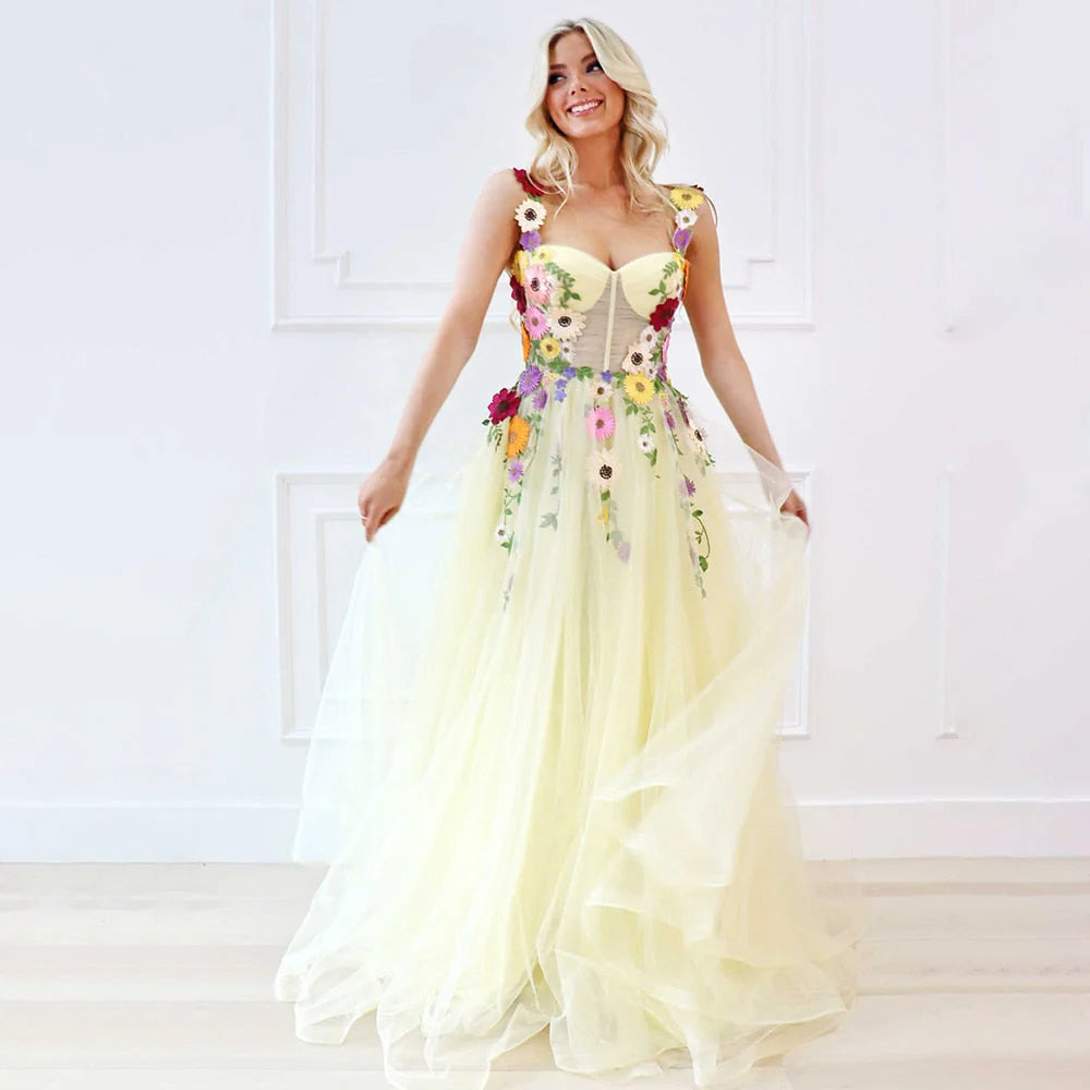 Vestidos de noche elegantes, largos, con escote en forma de corazón y cremallera.