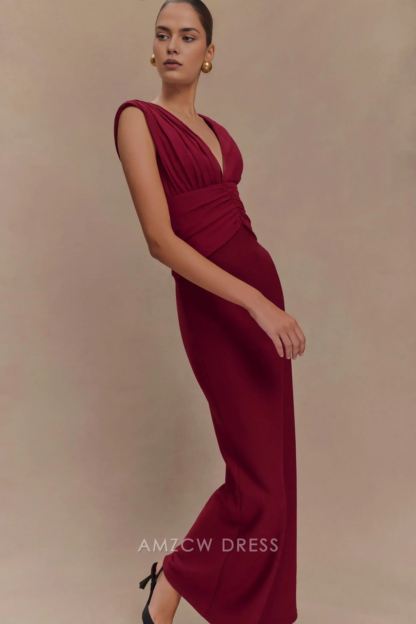 Eleganckie sukienki na bal maturalny Amzcw, satynowa sukienka mini z odkrytymi ramionami w kształcie litery A, krótka, gorąca wyprzedaż dla kobiet