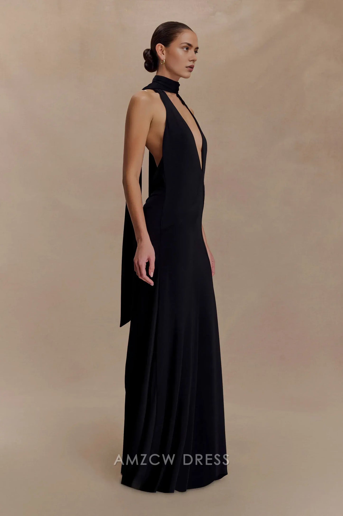 Amzcw Elegantes Vestidos de Fiesta Línea A Satén Verde Azulado con Hombros Descubiertos Mini Vestido Corto Venta Caliente para Mujeres