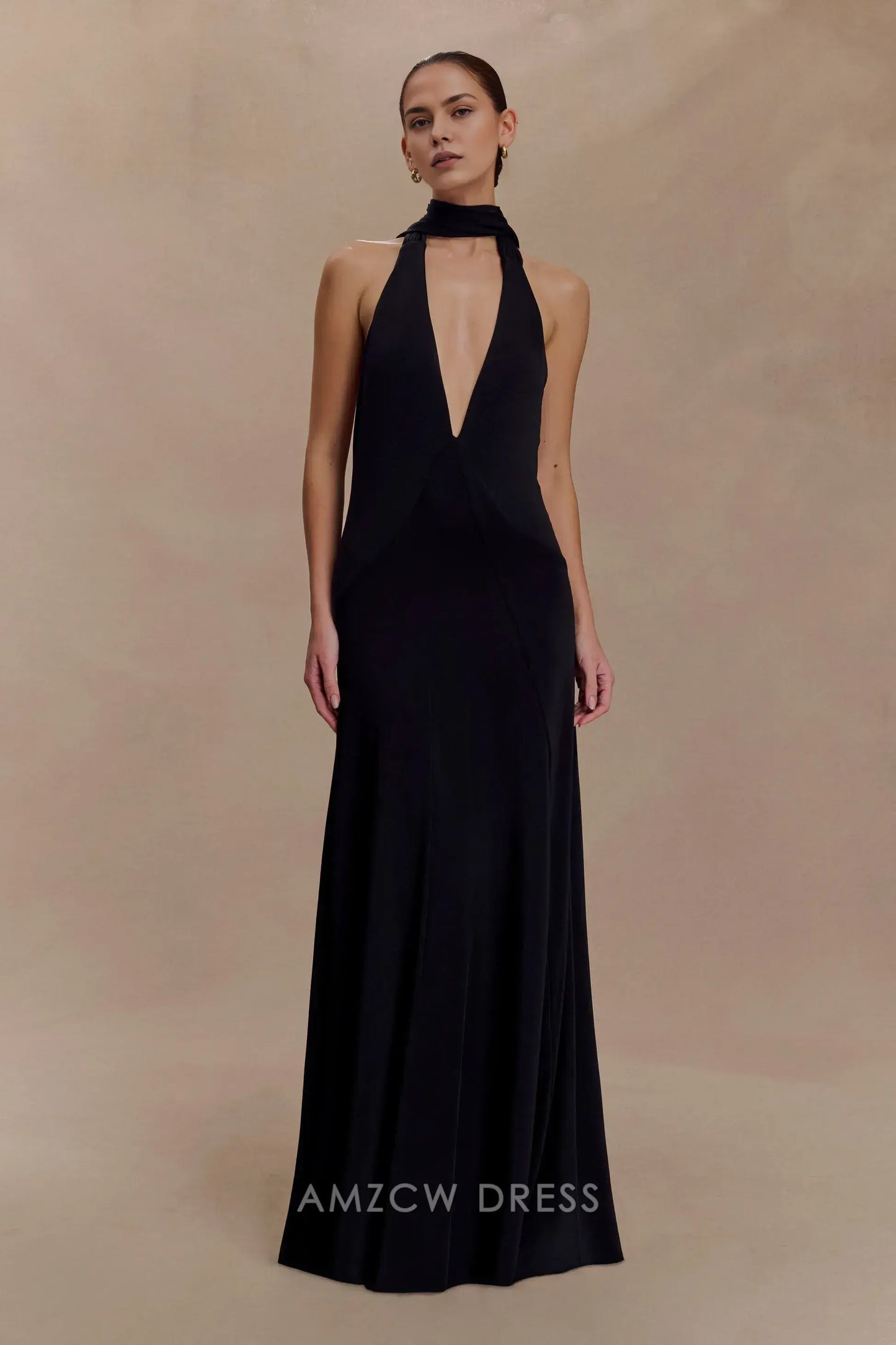 Amzcw Elegantes Vestidos de Fiesta Línea A Satén Verde Azulado con Hombros Descubiertos Mini Vestido Corto Venta Caliente para Mujeres
