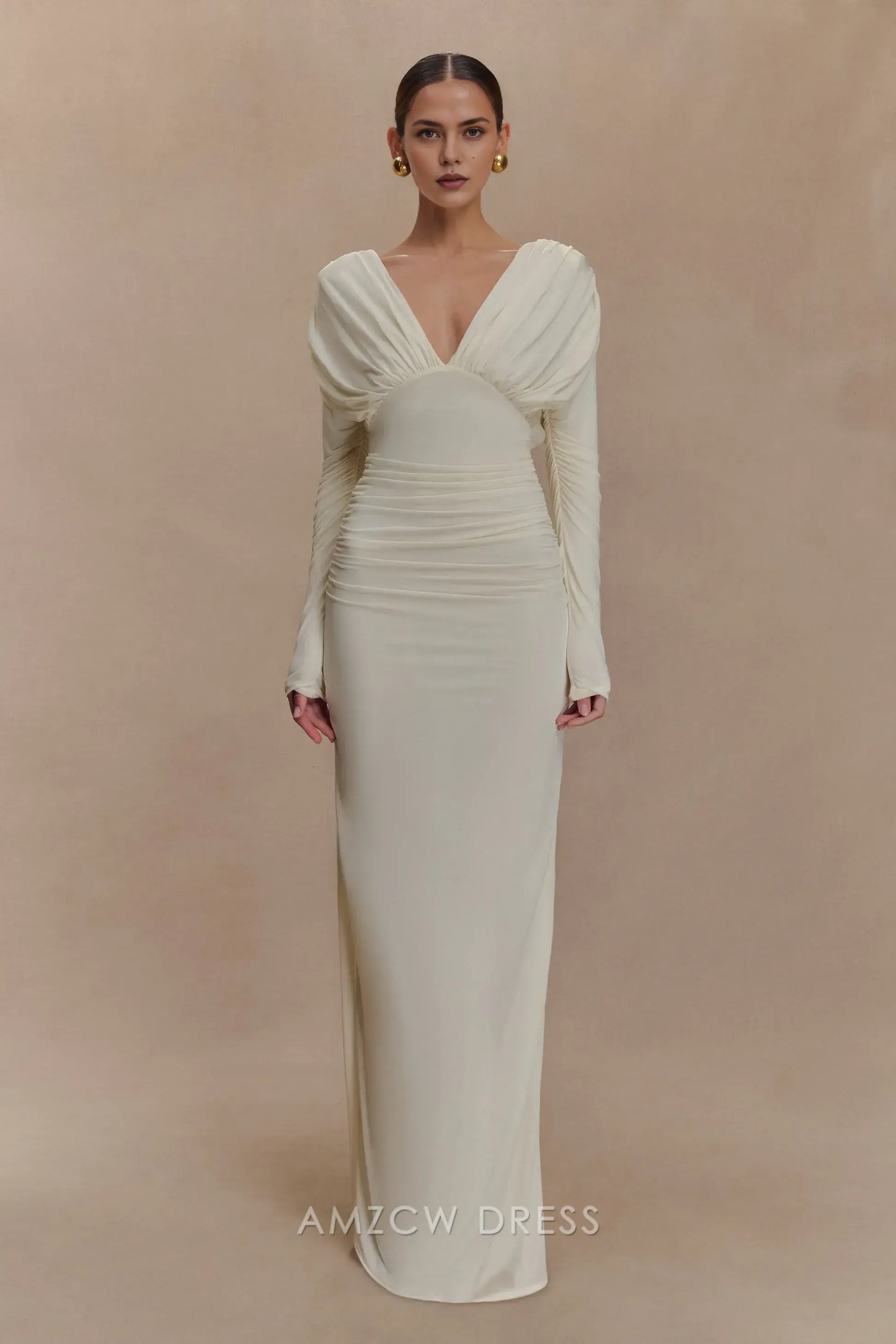 Amzcw Elegantes Vestidos de Fiesta Línea A Satén Verde Azulado con Hombros Descubiertos Mini Vestido Corto Venta Caliente para Mujeres