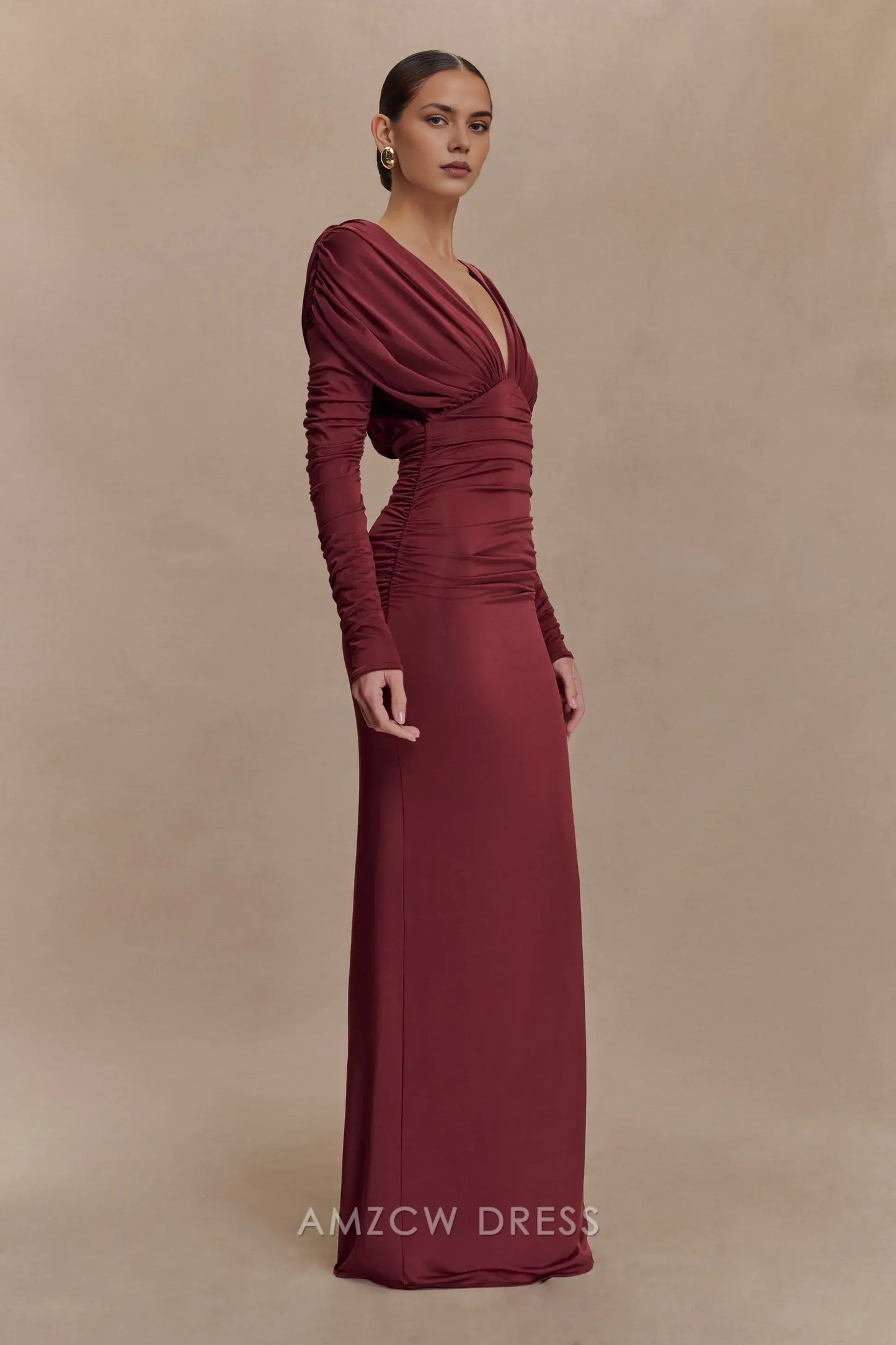 Amzcw Elegantes Vestidos de Fiesta Línea A Satén Verde Azulado con Hombros Descubiertos Mini Vestido Corto Venta Caliente para Mujeres