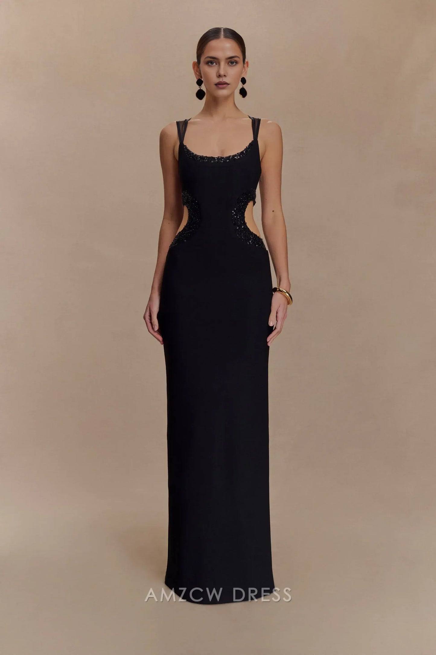 Amzcw Elegantes Vestidos de Fiesta Línea A Satén Verde Azulado con Hombros Descubiertos Mini Vestido Corto Venta Caliente para Mujeres