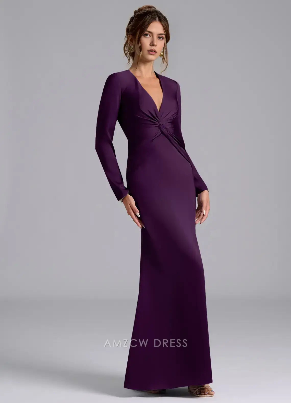 Amzcw Elegantes Vestidos de Fiesta Línea A Satén Verde Azulado con Hombros Descubiertos Mini Vestido Corto Venta Caliente para Mujeres