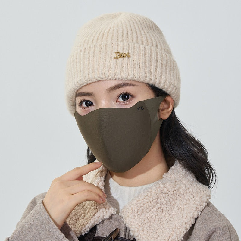 Amzcw Maillard Mask Autumn/Winter Warm Mask Riding Windproof and Cold Keeping Mask 1 piece