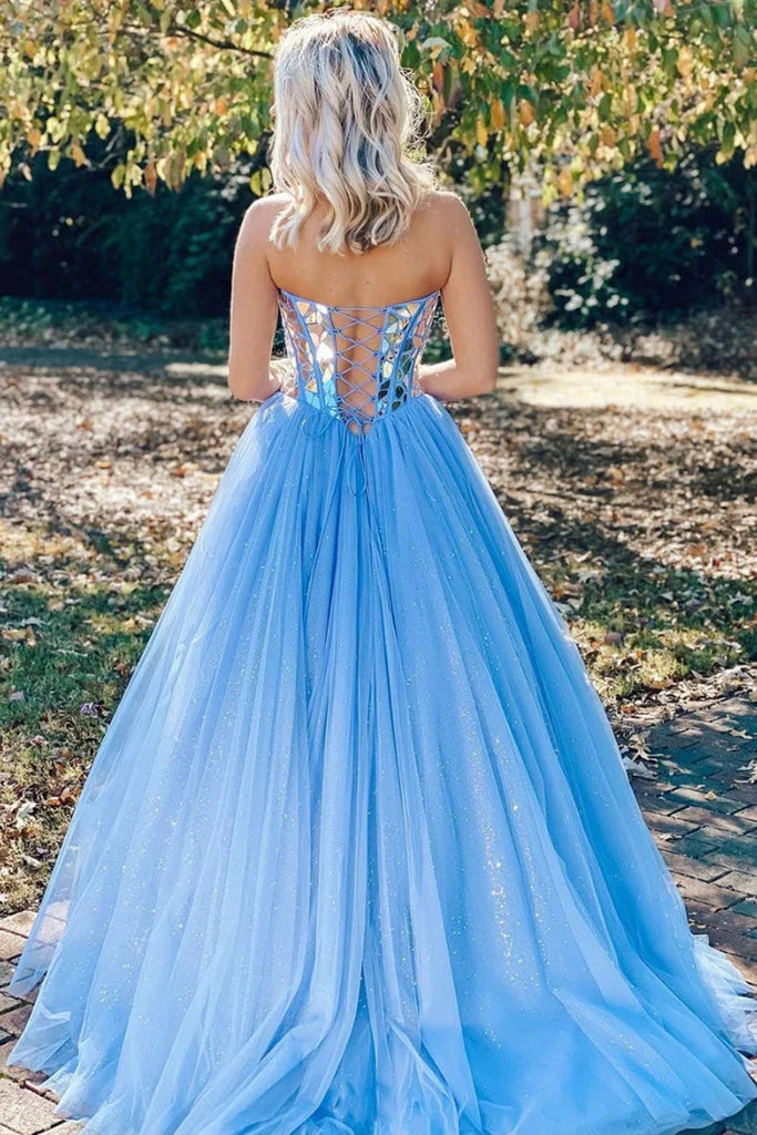 Hola chicas, exquisitos vestidos de fiesta largos de tul con escote en forma de corazón.