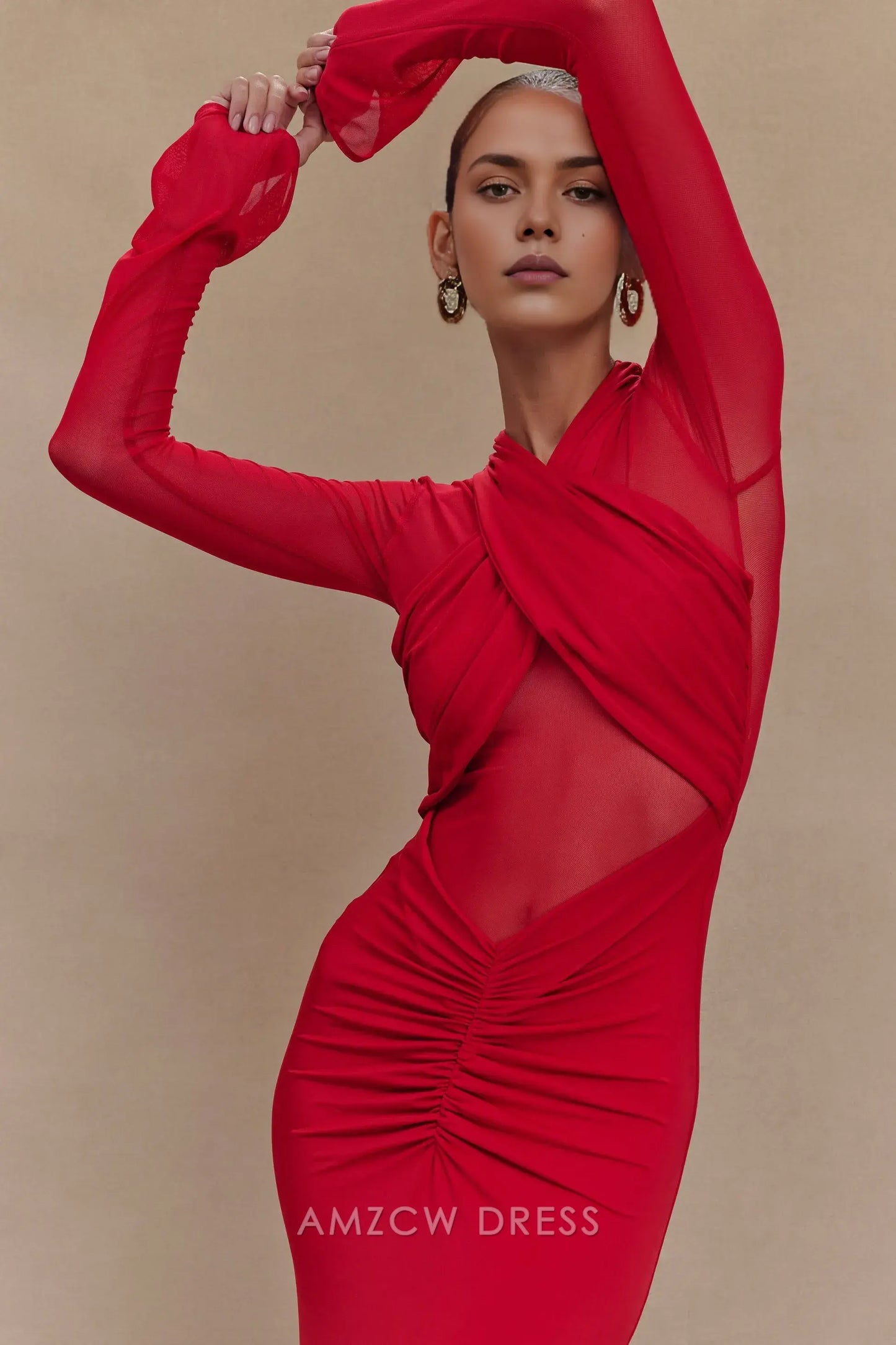 Amzcw Elegantes Vestidos de Fiesta Línea A Satén Verde Azulado con Hombros Descubiertos Mini Vestido Corto Venta Caliente para Mujeres