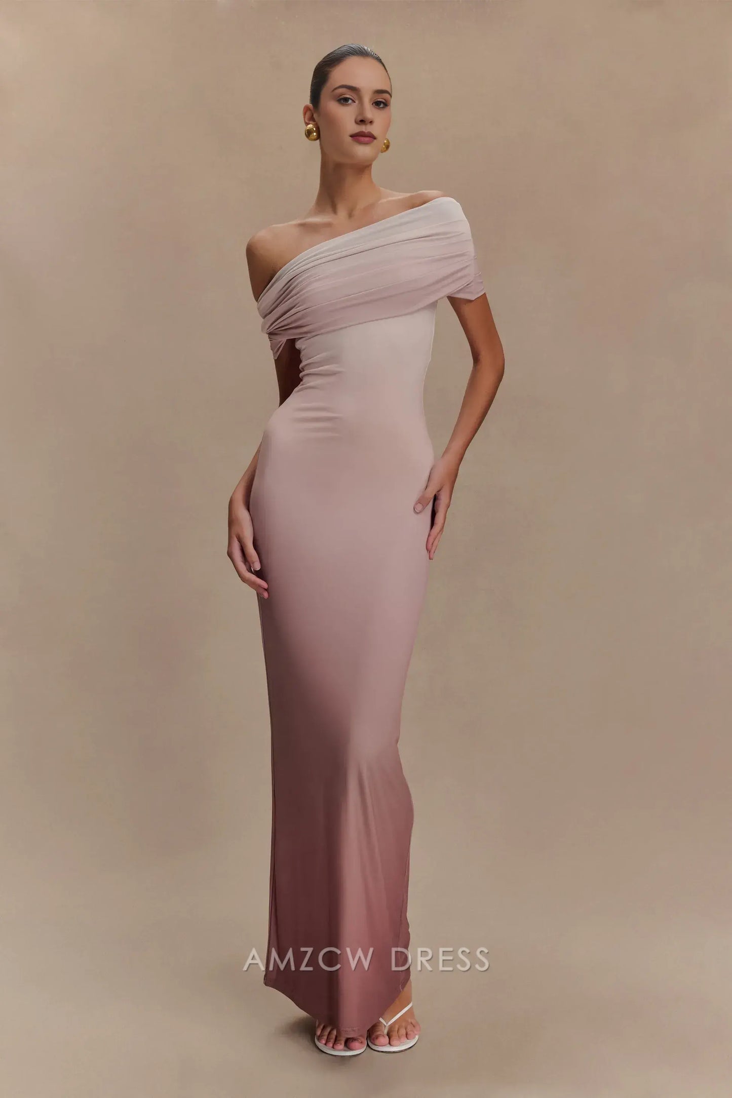 Luxury Sheath/Column Strapless Sleeveless Floor-Length prom dress for women hot sale