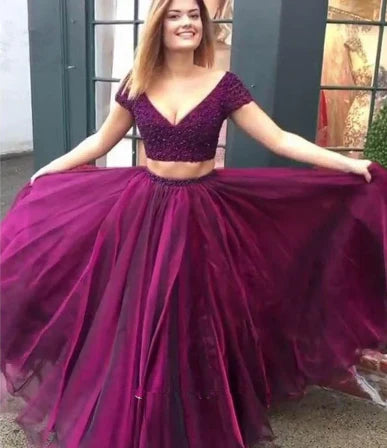 Vestido de fiesta de tul con cuentas, vestido de fiesta largo, vestido de noche