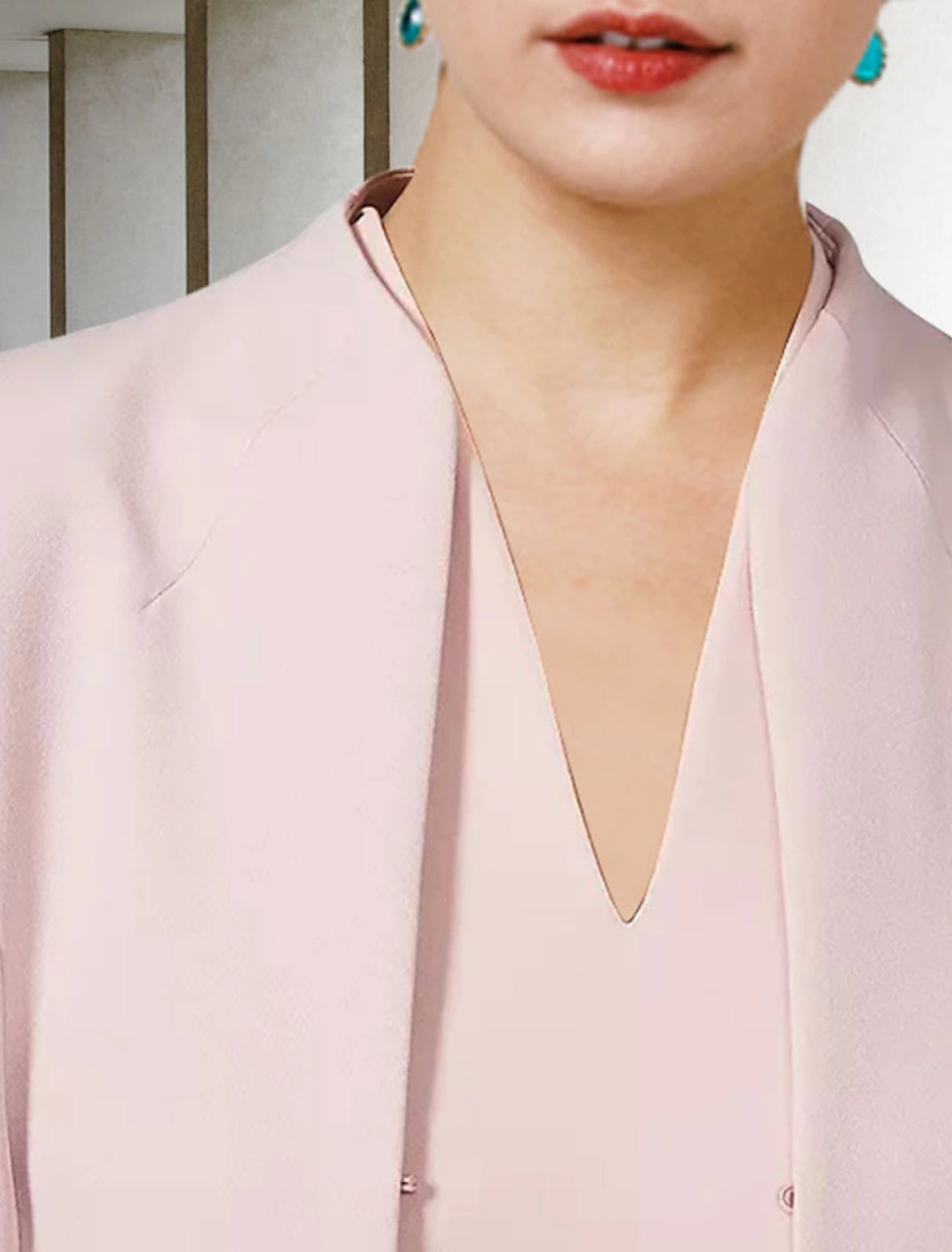 Vestido de dos piezas de corte A para madre de la novia, para invitada de boda, iglesia, elegante, cuello en V, largo hasta la rodilla, de gasa, manga corta, chaqueta, vestidos con color sólido, otoño