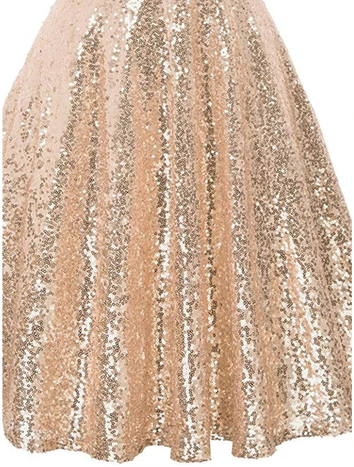 Women's Party Dress Homecoming Dress Cocktail Dress Midi Dress Gold Sleeveless Pure Color Ruched Winter Autumn V Neck Fashion Winter Dress Wedding Guest Birthday