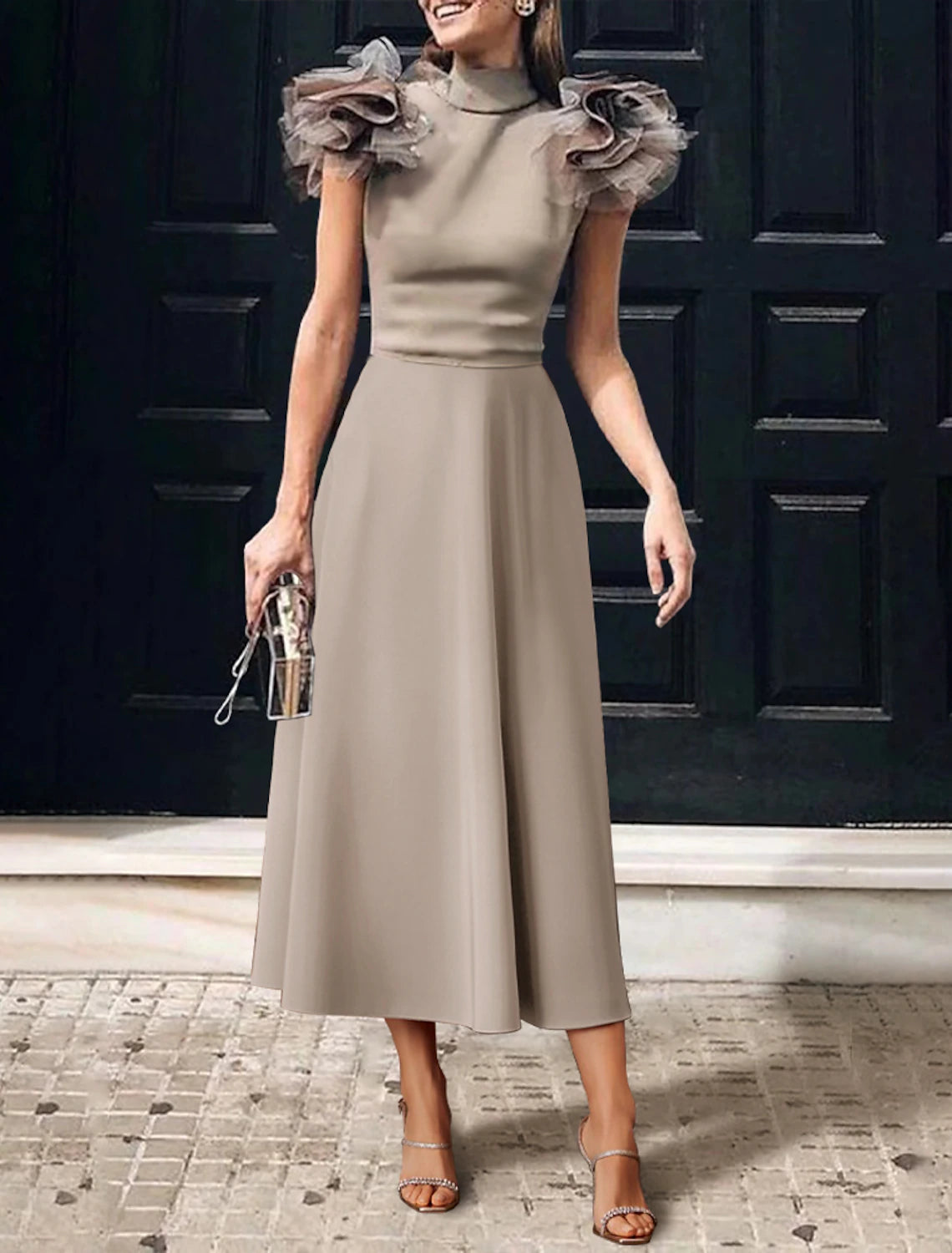 A-Line Cocktail Dresses Elegant Dress Wedding Guest Kentucky Derby Tea Amzcw Dress A-Line Cocktail Dresses Elegant Dress Wedding Guest Kentucky Derby Tea Amzcw Dress