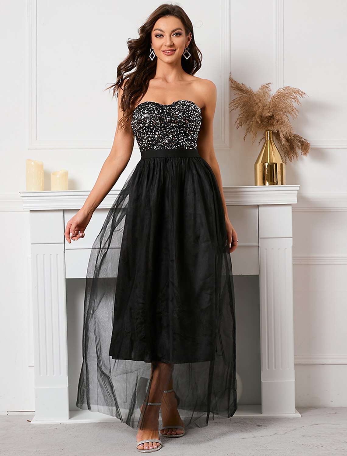 a line holiday dress Sahpxhe Dresses for Women Short Sleeve Square Neck A-Line Flare Midi Casual Dressy Summer Clothes for Beach Gray L Whether you are dressing it for a wedding party Zapaka Women Burgundy Thick Straps