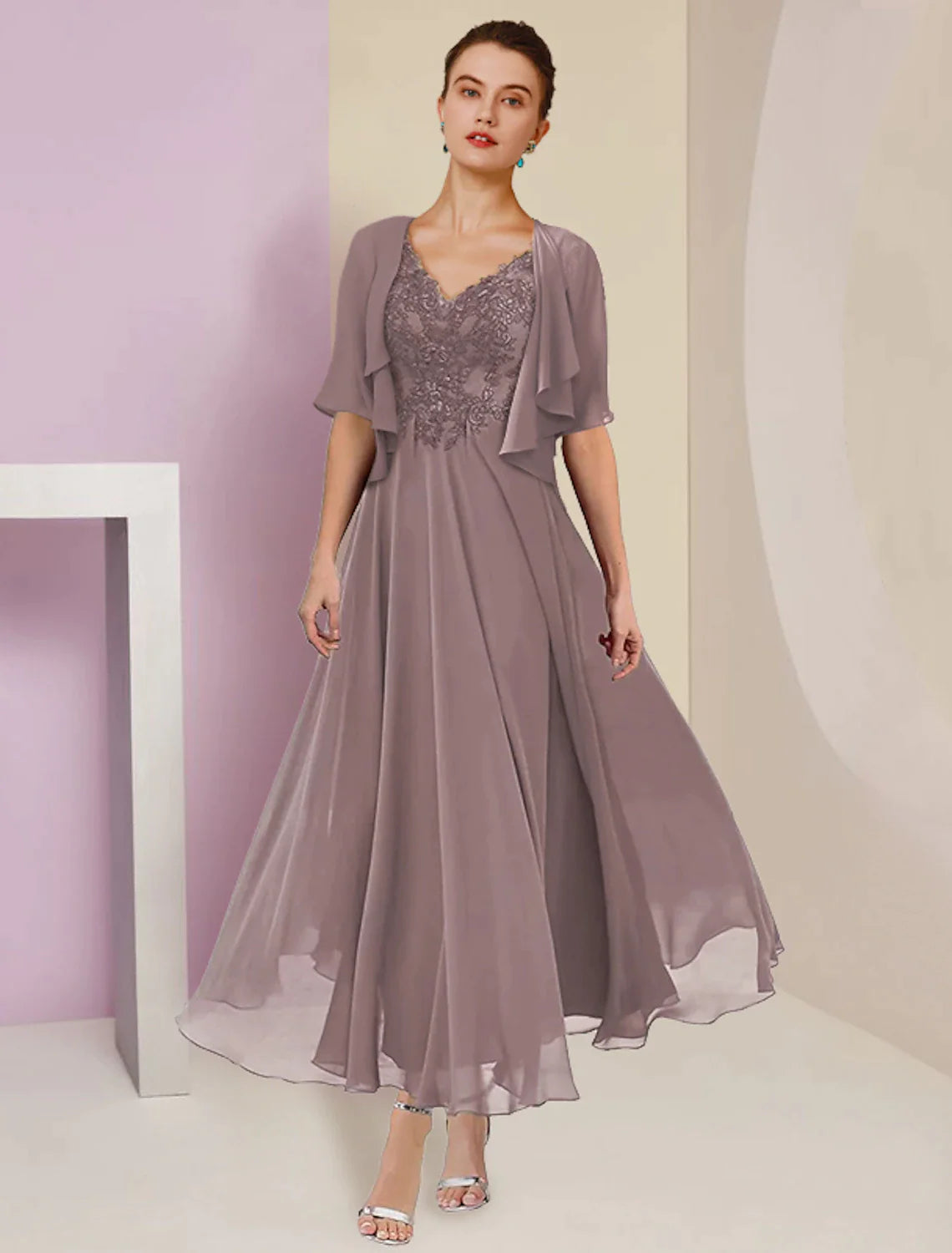 Elegant Two-Piece Dress