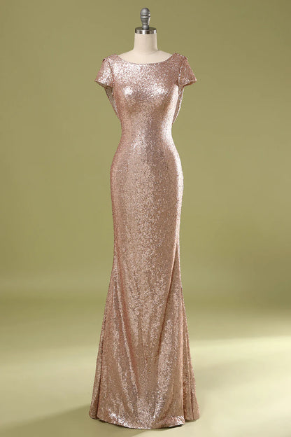 Vestido de fiesta de lentejuelas de sirena 