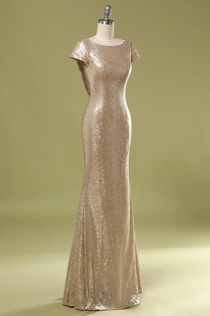 Vestido de fiesta de lentejuelas de sirena 