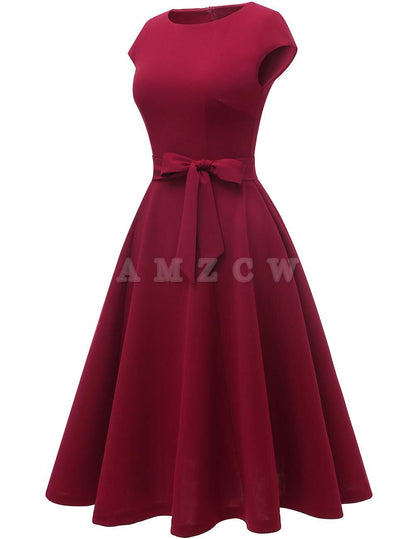 Amzcw Cocktail Dress Formal Wedding Guest Dresses for Women Modest Holiday Party Prom Dress dresses evening wear