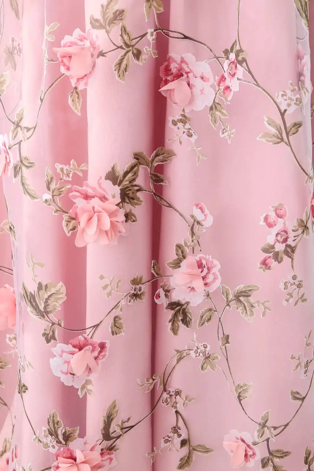 Vestidos de fiesta largos con estampado floral, corte en A, escote corazón, sin tirantes, cola larga y flores 