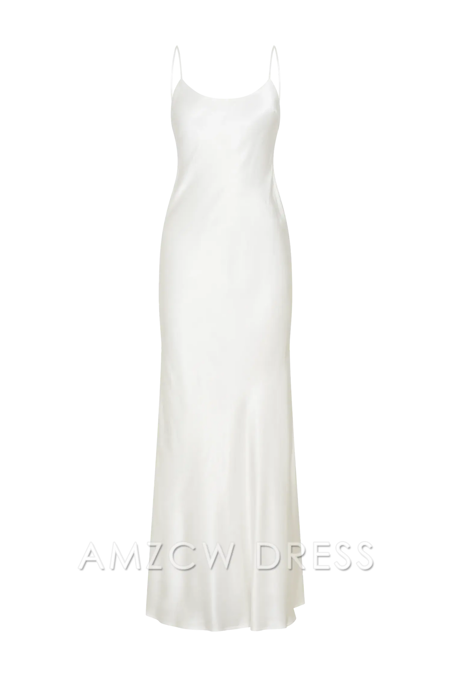 Amzcw Elegant Glamorous Backless Satin Dress: Light Up Any Occasion Party wear