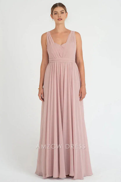 Amzcw Elegante y sofisticado vestido de gasa ruborizado sin tirantes, escote corazón, cintura alta, fluido, largo maxi, vestidos formales 