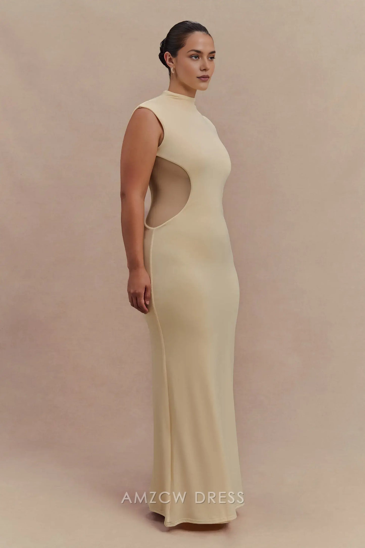 Amzcw Elegantes Vestidos de Fiesta Línea A Satén Verde Azulado con Hombros Descubiertos Mini Vestido Corto Venta Caliente para Mujeres 