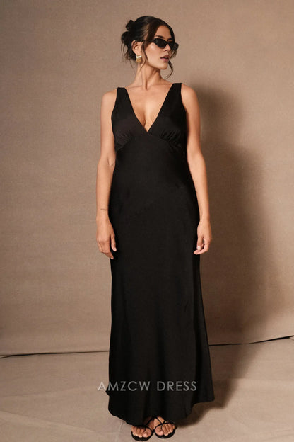 Amzcw Elegantes Vestidos de Fiesta Línea A Satén Verde Azulado con Hombros Descubiertos Mini Vestido Corto Venta Caliente para Mujeres 