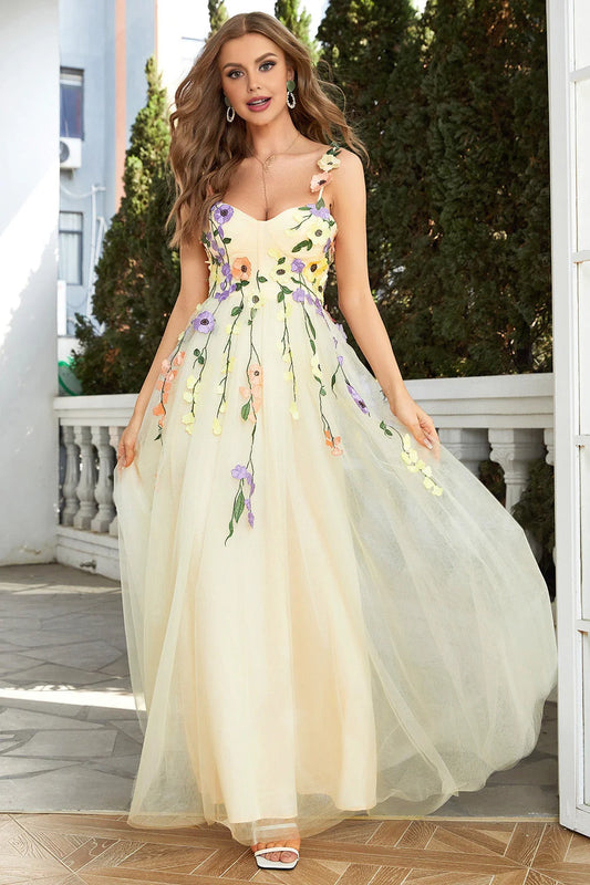 Vestidos de noche elegantes, largos, con escote en forma de corazón y cremallera.