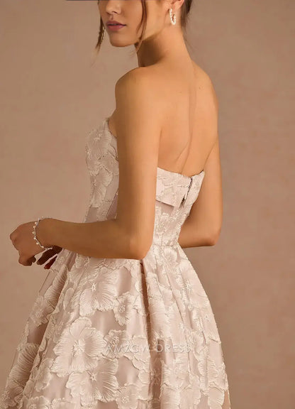 Elegant A-Line Off the Shoulder Sleeveless Back Zip Ankle-Length Floral Lace Prom Dress