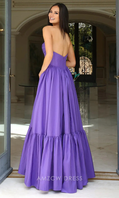 Amzcw Elegantes Vestidos de Fiesta Línea A Satén Verde Azulado con Hombros Descubiertos Mini Vestido Corto Venta Caliente para Mujeres 