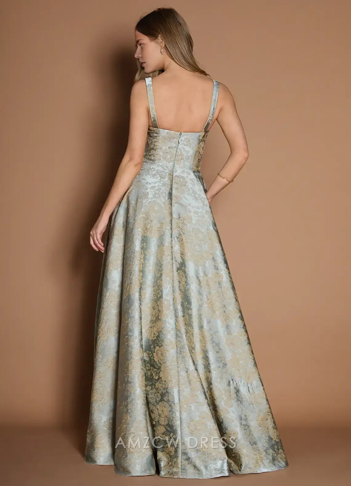 Amzcw Elegantes Vestidos de Fiesta Línea A Satén Verde Azulado con Hombros Descubiertos Mini Vestido Corto Venta Caliente para Mujeres 