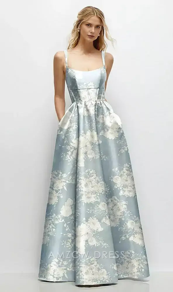 Amzcw Elegantes Vestidos de Fiesta Línea A Satén Verde Azulado con Hombros Descubiertos Mini Vestido Corto Venta Caliente para Mujeres 