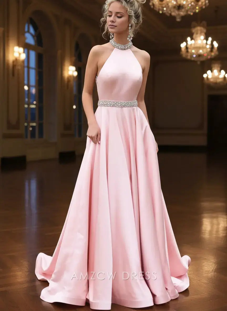 Amzcw Elegantes Vestidos de Fiesta Línea A Satén Verde Azulado con Hombros Descubiertos Mini Vestido Corto Venta Caliente para Mujeres 