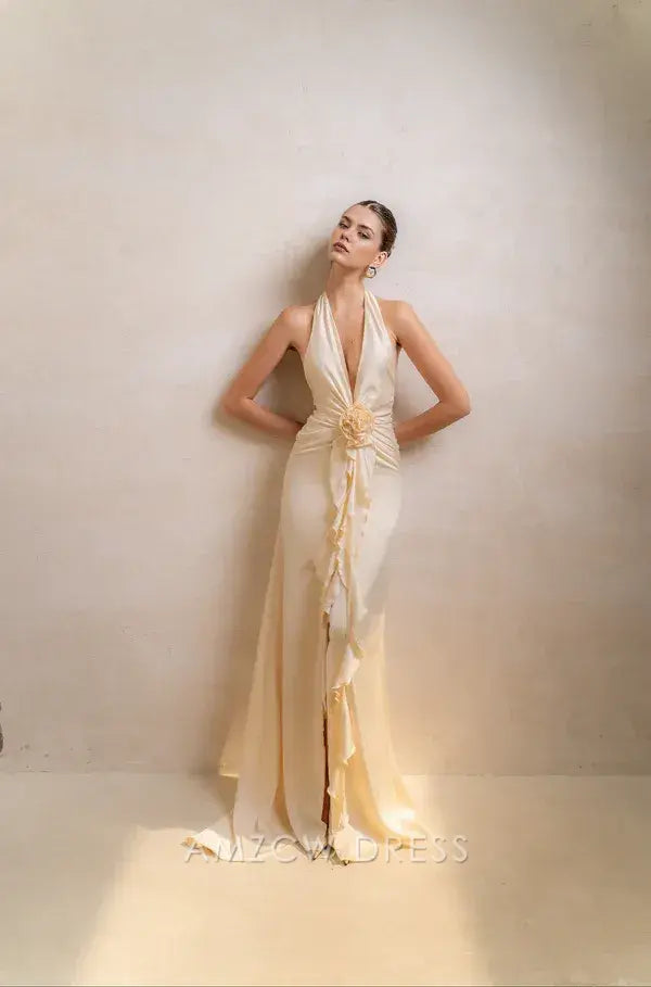 Amzcw Elegantes Vestidos de Fiesta Línea A Satén Verde Azulado con Hombros Descubiertos Mini Vestido Corto Venta Caliente para Mujeres 