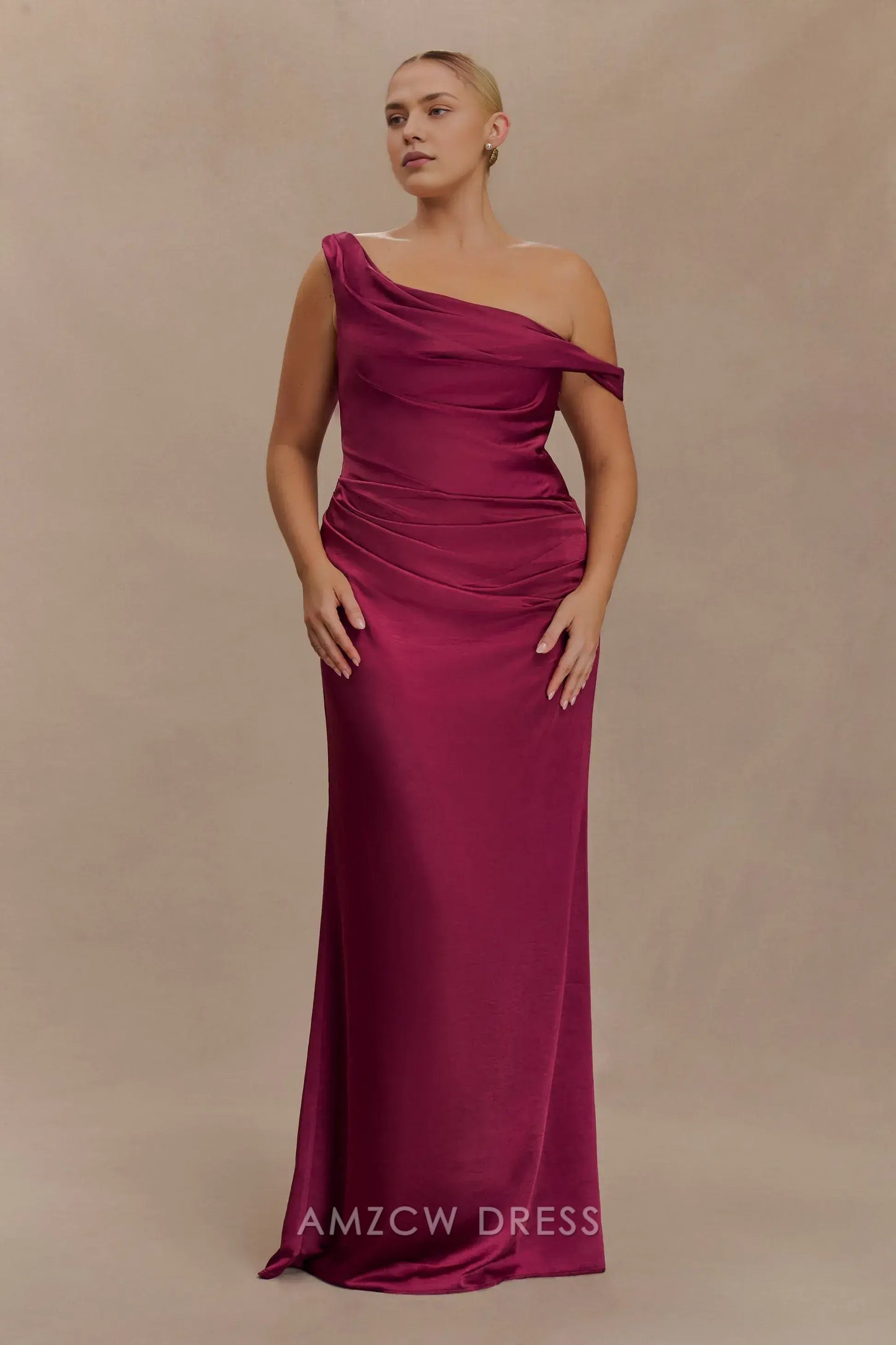 Amzcw Elegantes Vestidos de Fiesta Línea A Satén Verde Azulado con Hombros Descubiertos Mini Vestido Corto Venta Caliente para Mujeres 