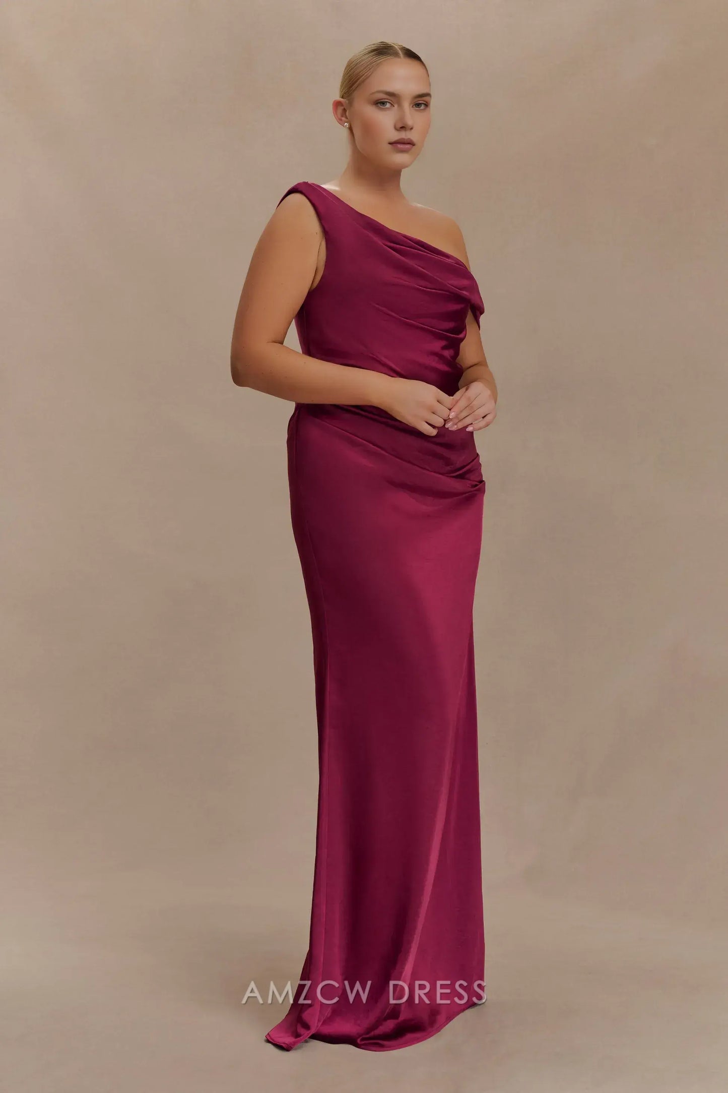 Amzcw Elegantes Vestidos de Fiesta Línea A Satén Verde Azulado con Hombros Descubiertos Mini Vestido Corto Venta Caliente para Mujeres 