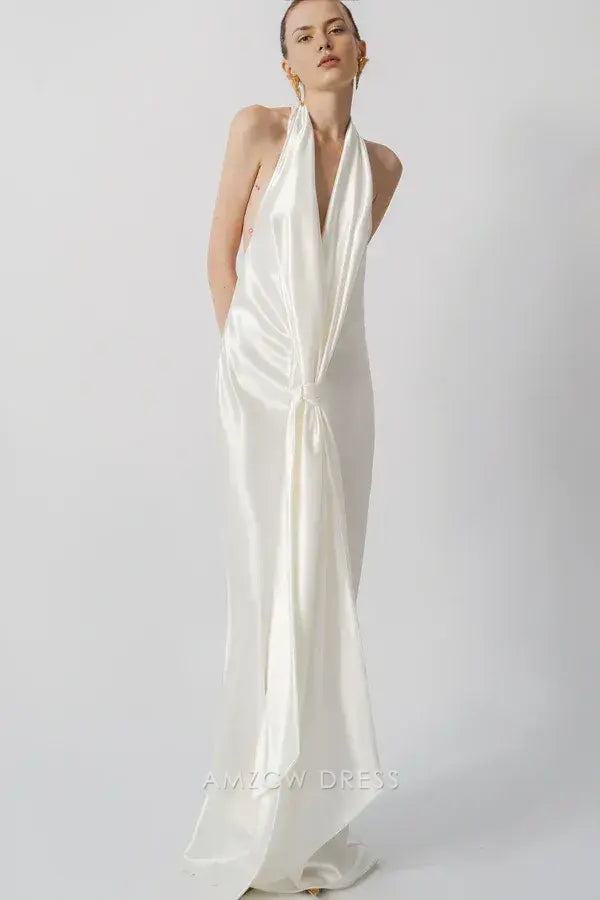 Amzcw Elegantes Vestidos de Fiesta Línea A Satén Verde Azulado con Hombros Descubiertos Mini Vestido Corto Venta Caliente para Mujeres 