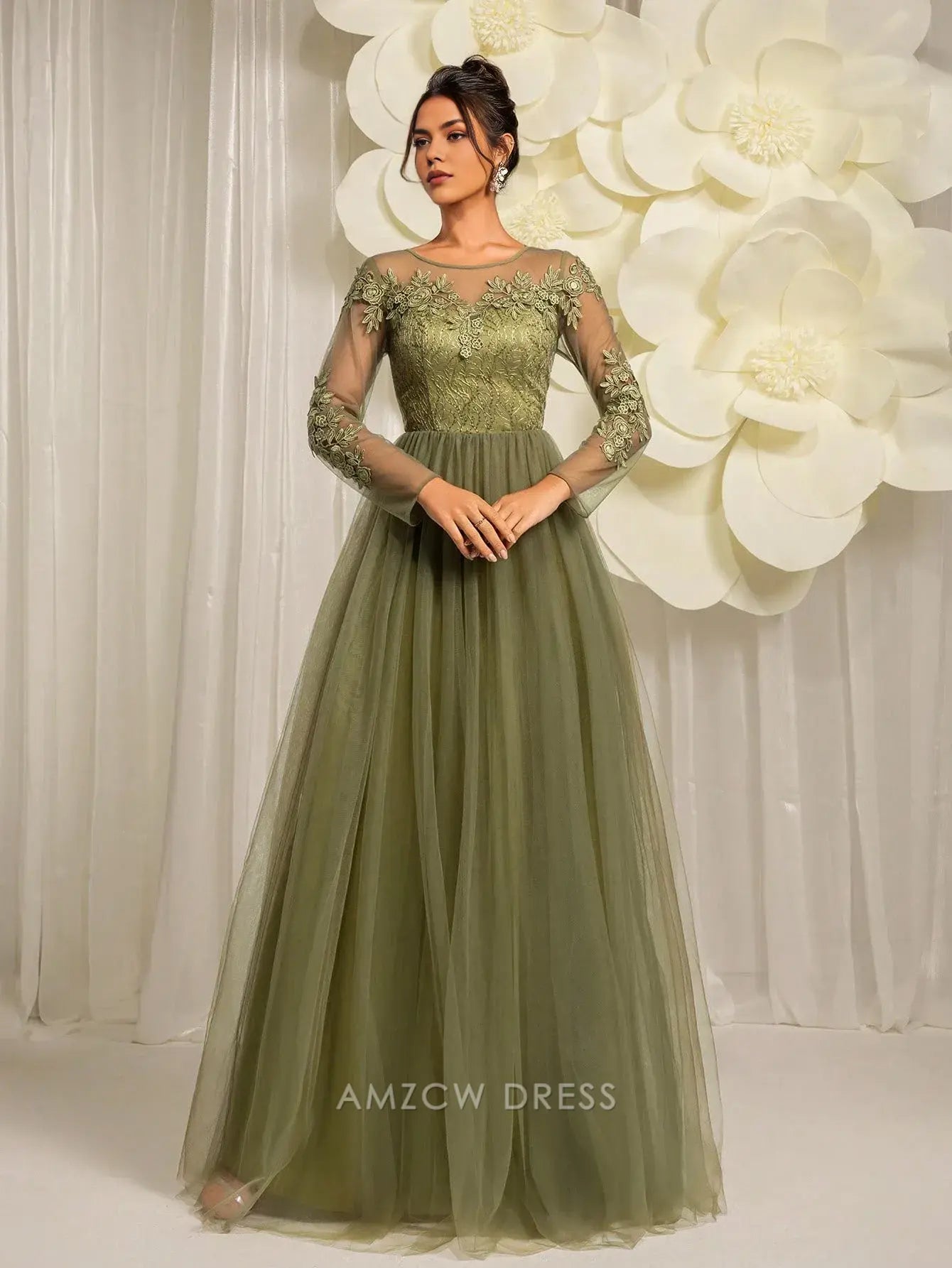 Amzcw Elegantes Vestidos de Fiesta Línea A Satén Verde Azulado con Hombros Descubiertos Mini Vestido Corto Venta Caliente para Mujeres 