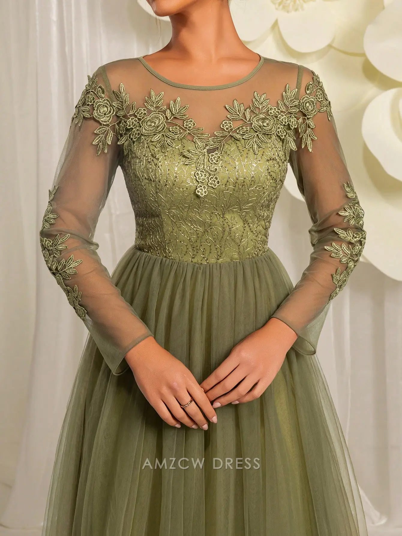 Amzcw Elegantes Vestidos de Fiesta Línea A Satén Verde Azulado con Hombros Descubiertos Mini Vestido Corto Venta Caliente para Mujeres 