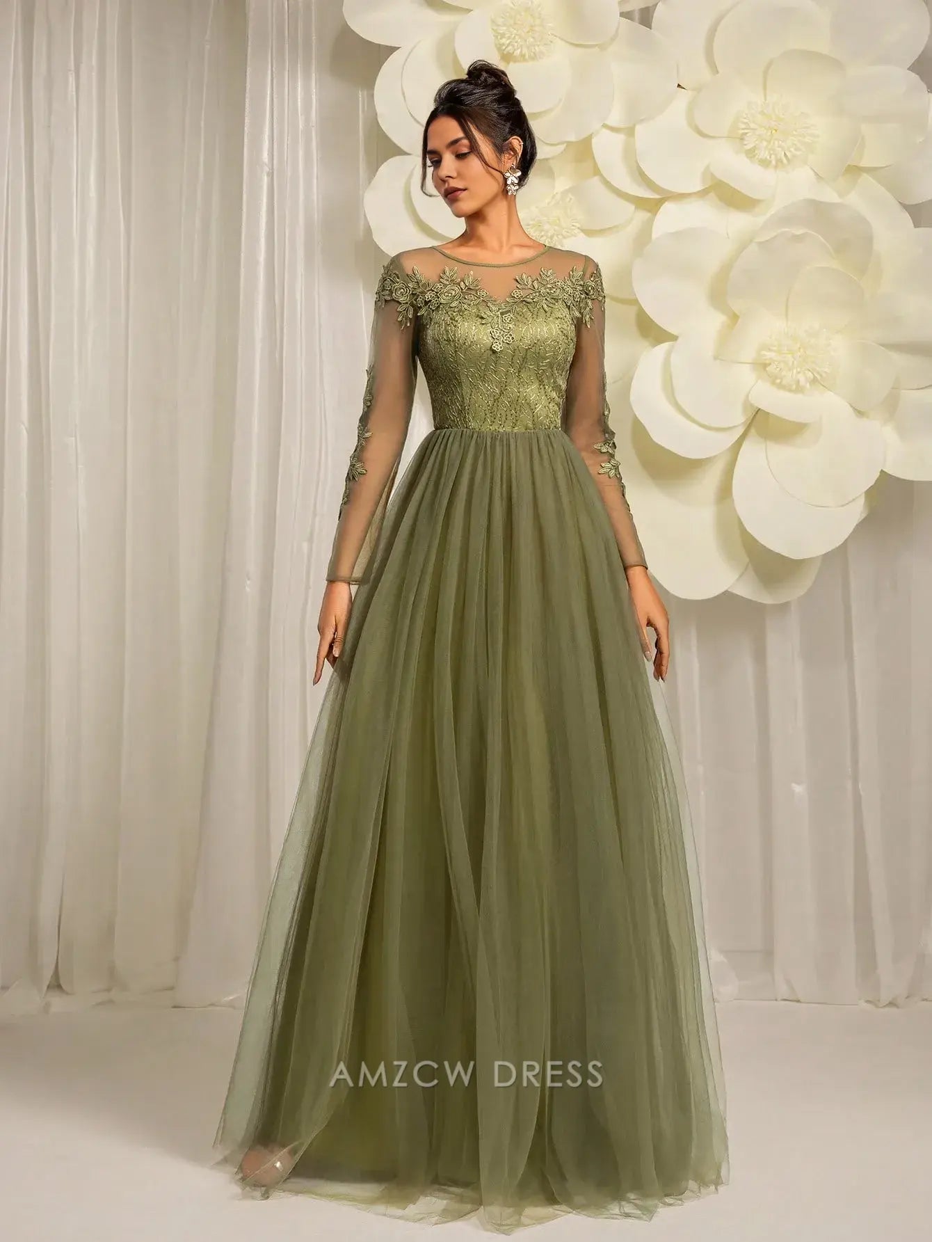 Amzcw Elegantes Vestidos de Fiesta Línea A Satén Verde Azulado con Hombros Descubiertos Mini Vestido Corto Venta Caliente para Mujeres 