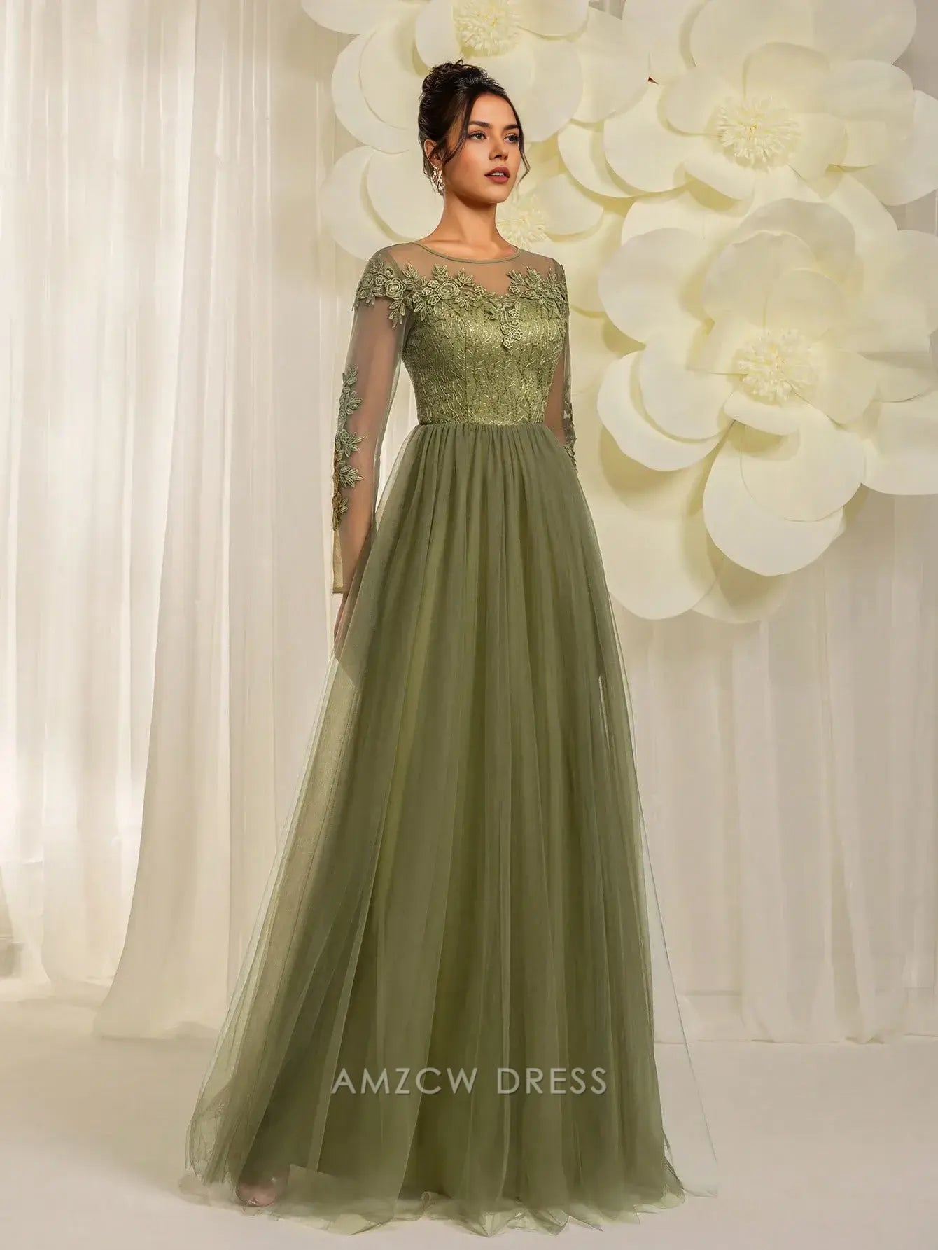 Amzcw Elegantes Vestidos de Fiesta Línea A Satén Verde Azulado con Hombros Descubiertos Mini Vestido Corto Venta Caliente para Mujeres 