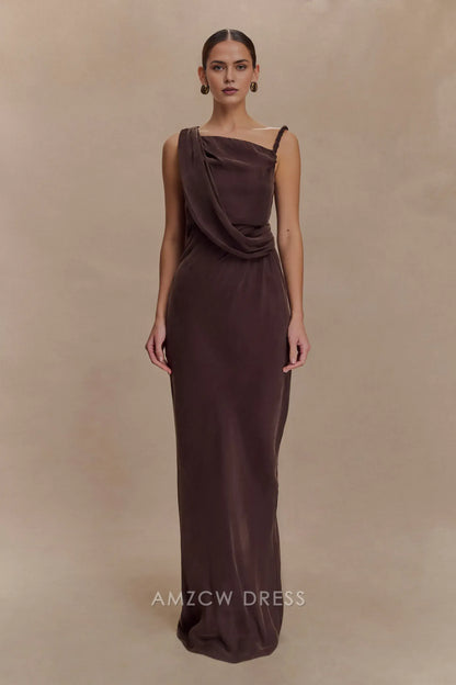 Amzcw Elegantes Vestidos de Fiesta Línea A Satén Verde Azulado con Hombros Descubiertos Mini Vestido Corto Venta Caliente para Mujeres 