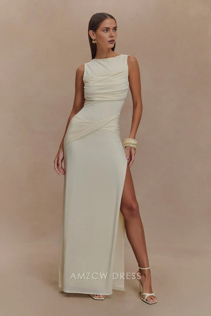Amzcw Elegantes Vestidos de Fiesta Línea A Satén Verde Azulado con Hombros Descubiertos Mini Vestido Corto Venta Caliente para Mujeres 