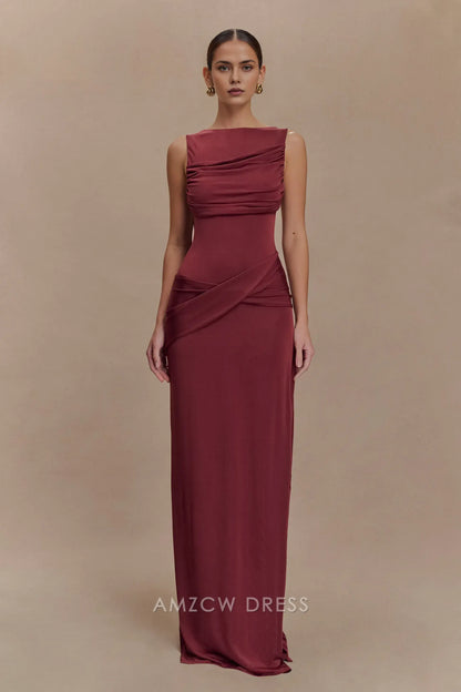 Amzcw Elegantes Vestidos de Fiesta Línea A Satén Verde Azulado con Hombros Descubiertos Mini Vestido Corto Venta Caliente para Mujeres 