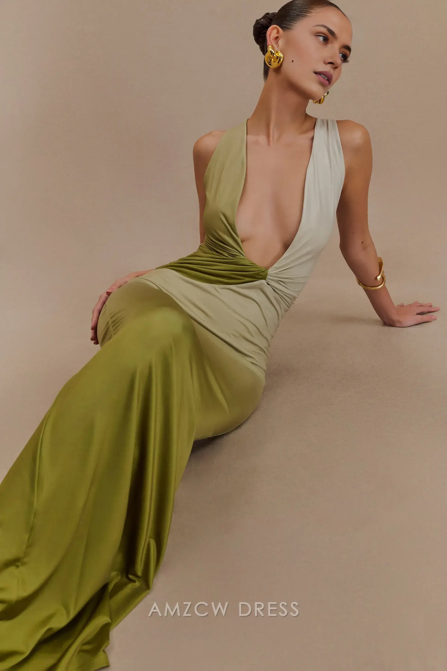 Amzcw Elegantes Vestidos de Fiesta Línea A Satén Verde Azulado con Hombros Descubiertos Mini Vestido Corto Venta Caliente para Mujeres 