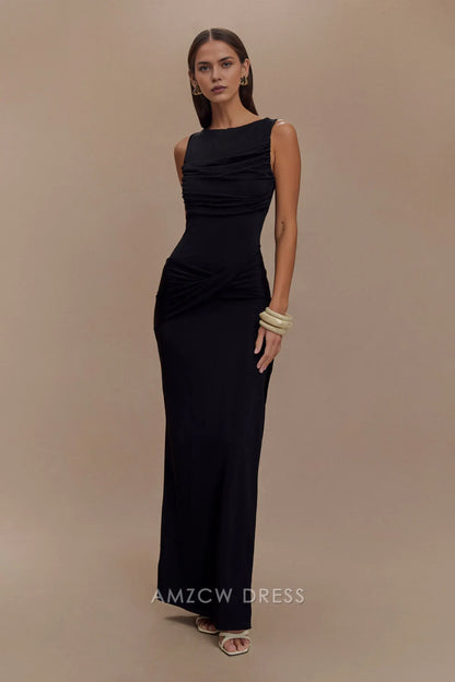 Amzcw Elegantes Vestidos de Fiesta Línea A Satén Verde Azulado con Hombros Descubiertos Mini Vestido Corto Venta Caliente para Mujeres 