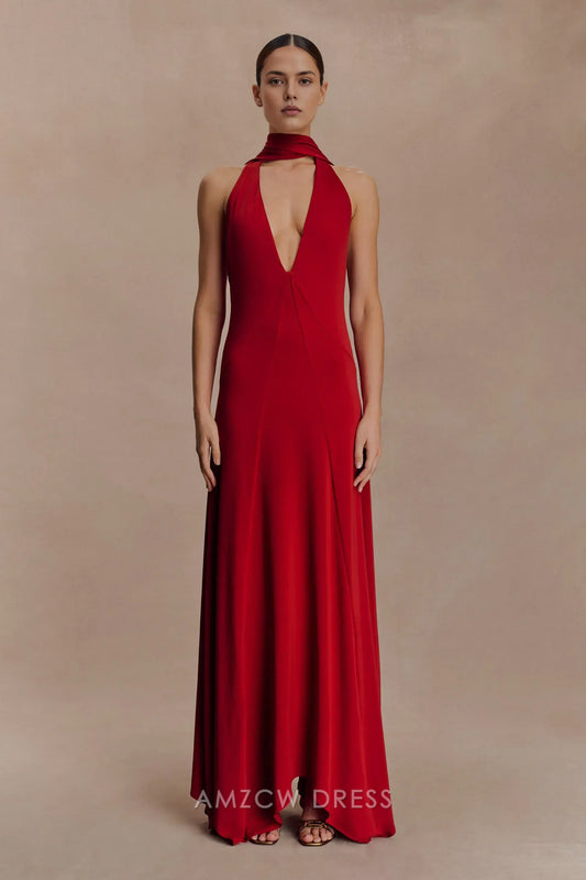 Amzcw Elegantes Vestidos de Fiesta Línea A Satén Verde Azulado con Hombros Descubiertos Mini Vestido Corto Venta Caliente para Mujeres 