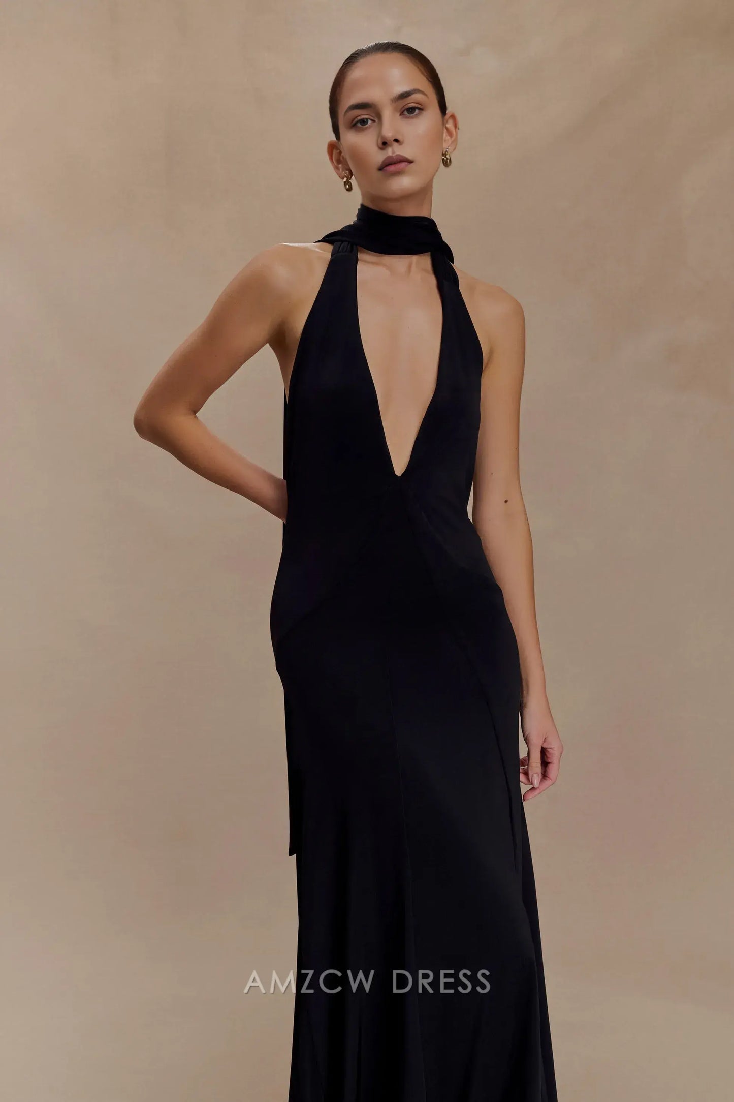 Amzcw Elegantes Vestidos de Fiesta Línea A Satén Verde Azulado con Hombros Descubiertos Mini Vestido Corto Venta Caliente para Mujeres 