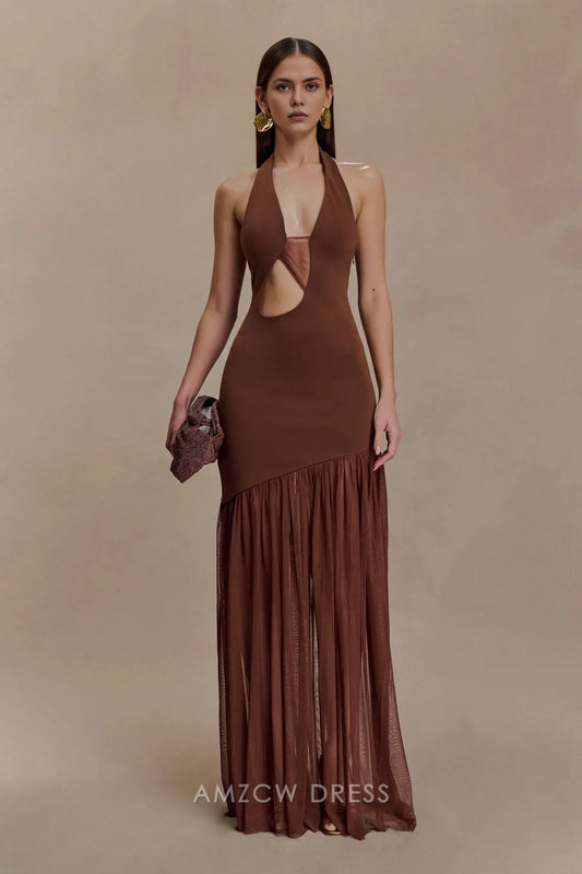 Amzcw Elegantes Vestidos de Fiesta Línea A Satén Verde Azulado con Hombros Descubiertos Mini Vestido Corto Venta Caliente para Mujeres 