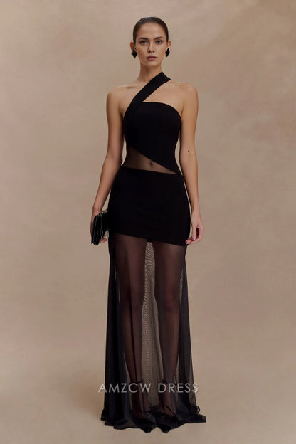Amzcw Elegantes Vestidos de Fiesta Línea A Satén Verde Azulado con Hombros Descubiertos Mini Vestido Corto Venta Caliente para Mujeres 