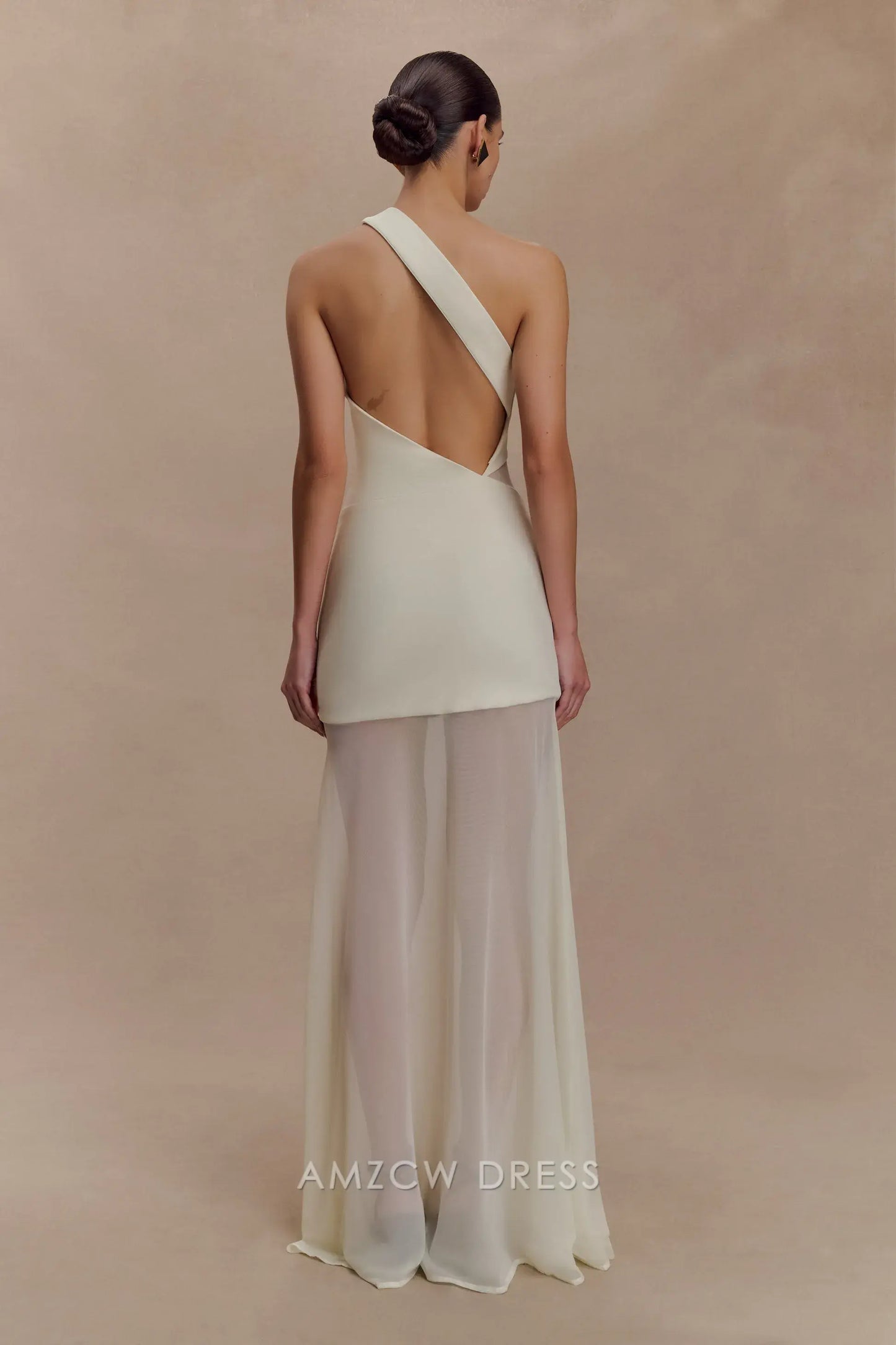 Amzcw Elegantes Vestidos de Fiesta Línea A Satén Verde Azulado con Hombros Descubiertos Mini Vestido Corto Venta Caliente para Mujeres 